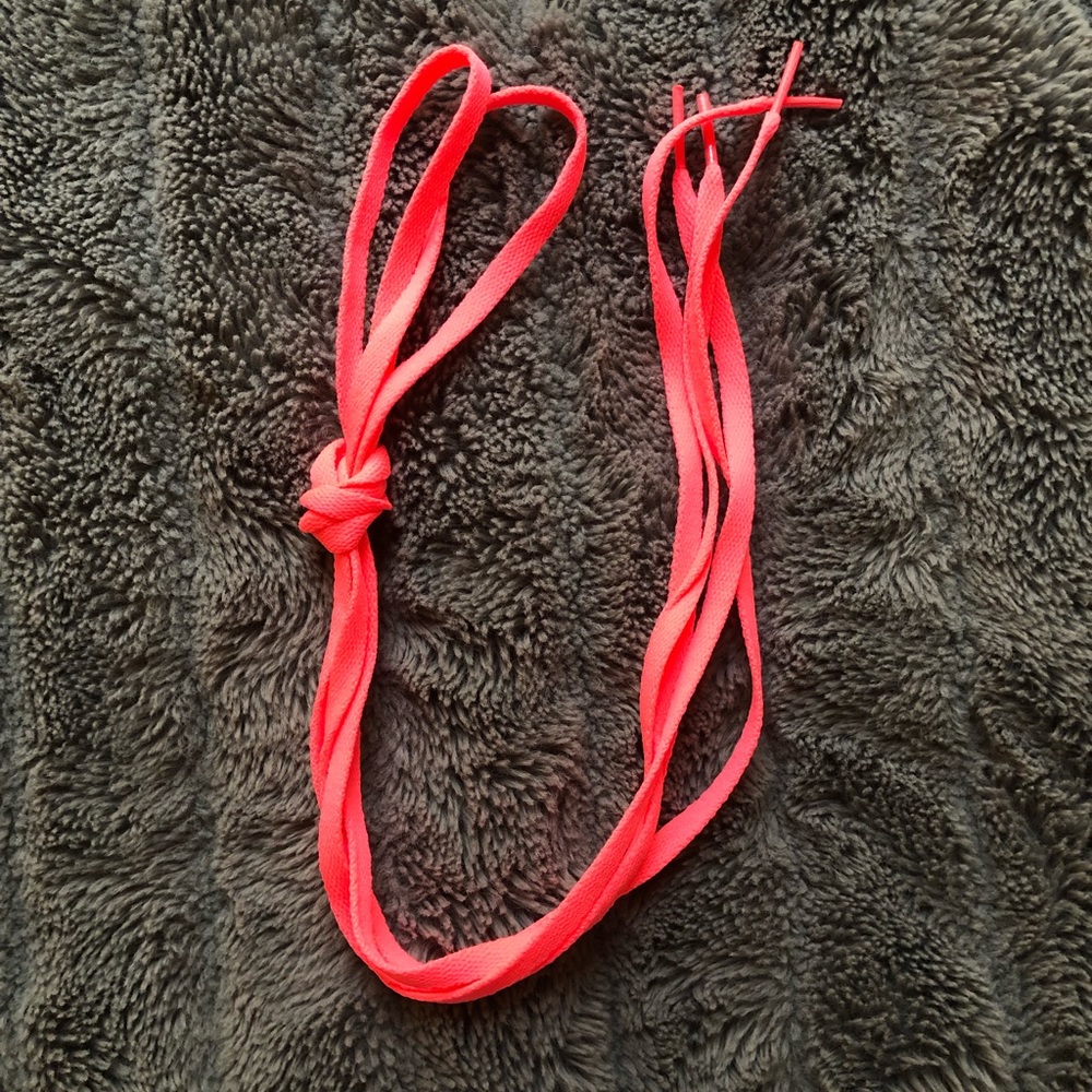 **Pink Shoe Laces.